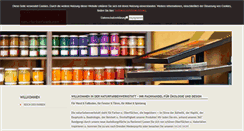 Desktop Screenshot of naturfarbenwerkstatt.de
